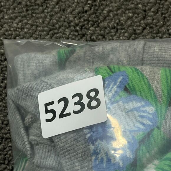 Old Navy Sweater Womens Size M Gray Floral Print Pullover Crew Neck Long Sleeve - Picture 8 of 8